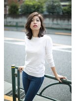 クロワール(Croire)&nbsp;外ハネミディ♪イルミナカラーオーシャン