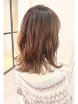 ヘッツ 仙台駅前店(HETTU)&nbsp;ピンクベージュ　ナチュラルグラデーション　カッパー