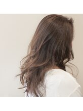グッドモーニングヘア(GOOD MORNING HAIR) グレージュカラーカジュアルロング