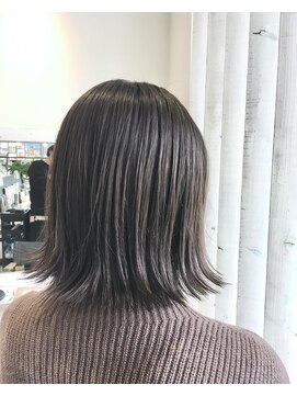 ロッコ 深谷店(ROCCO) ＃グレージュカラー＃ハホニコトリートメント＃外ハネボブ