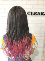 ヘアーアンドメイククリアー(Hair&Make CLEAR) ピーチグラデーション