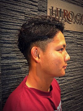 ヒロギンザ 御徒町店(HIRO GINZA) くせ毛×ツーブロスタイル〈理容室/メンズカット/上野御徒町〉