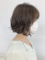 クオリス 上板橋店(QUALIS) 大人かわいい☆ ボブ/顎ライン/オリーブベージュ/20代/30代