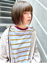 美髪/ホワイトグレージュ/大人かわいい/こなれミディ[銀座]