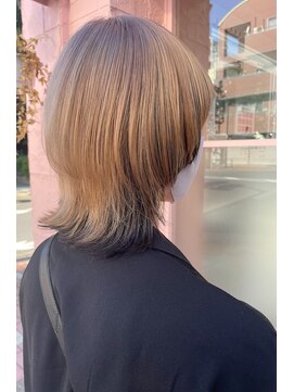 オペラ バイ バレエ 清澄白河店(OPERA by BALLET HAIR) マッシュウルフ×逆インナーカラー
