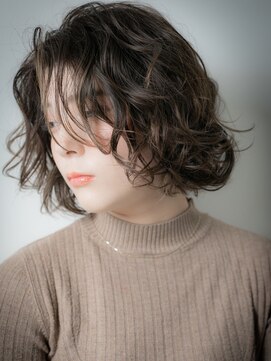 カバーヘア ブリス 北浦和(COVER HAIR bliss) 大人かっこいい小顔ウルフマッシュパーマw北浦和20代30代40代