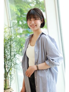 ヘアドゥ 千葉店(hair do) ぱつっとボブ