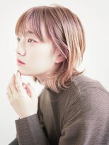 ジュール 大分(Joule)&nbsp;セクションカラー/ペールベージュ/透明感ボブ[大分駅]