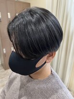 ラボヌールヘアーノーブル 新越谷店(La Bonheur hair noble)&nbsp;縮毛矯正＋髪質改善ハンサムショート