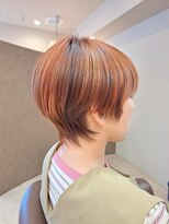 ヘアサロンアンドヘアメイクディー(hair salon hair make D)&nbsp;仙台D　大人かわいいバレイヤージュグラデーションボブstyle