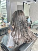 バレイヤージュ×レイヤーカット