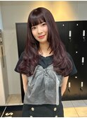 【SEEK 松尾菫菜】人気のレッド系カラー×レイヤーカット