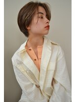 ウェルク(welc)&nbsp;大人ガーリーチョコレートモードヘアープリカールハイライト