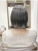 【ALBAさわ】暗髪外ボブ