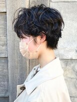 イチゴイチ(151e)&nbsp;【151e_戸塚】*ベビーバングショート+モノトーン*