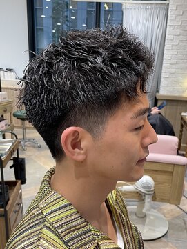 ザザ シンジュク(ZA/ZA shinjuku) ニュアンススパイラルパーマ