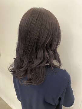 サラビューティーサイト 志免店(SARA Beauty Sight) 【Haru】カラーで美白を~ブリーチ無しラベンダーグレージュ