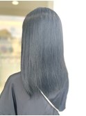 ダークアッシュ_ストレートヘア