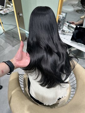 ロンドメリア 天神大名店(Lond Melia) ★前髪カタログこなれミディウェーブパーマ韓国マッシュレイヤー