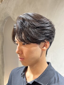 ニコ トウキョウ ヨコハマ(nico) センターパート/ニュアンスパーマ/カルマパーマ/メンズヘア