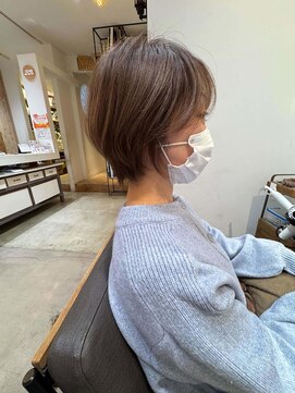 マハロ(MAHALO) 小顔ショート【ひばりヶ丘/ショート/ショートボブ/前髪カット】