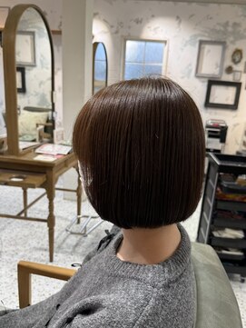 サンバイセライロ 千葉(SAN. by celilo) ミニボブ × チョコレートブラウン【千葉優希】