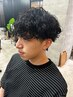 メンズカット+各種パーマ+３stepトリートメント￥13200