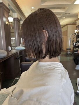 シャンプー ボーイ 宮崎柳丸店(SHAMPOO BOY) 切りっぱなしボブ/髪質改善縮毛矯正【宮崎市/柳丸町】