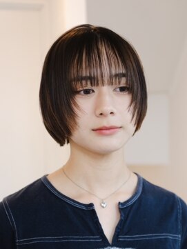 ミーム 原宿 表参道(meme) ピタッとボブ◎顔まわりレイヤー