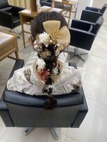 エクリジユウガオカ(equri Jiyugaoka)&nbsp;【自由が丘】卒業式ヘアと着付け