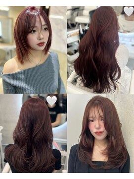 アイシー 表参道(ICY) レッドカラーまとめ/表参道