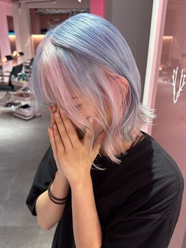 ダズリングディア(Dazzling Deer) 水色/ピンク/デザインカラー