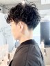 【メンズカット】+【波巻きパーマ/波巻きツイストスパイラル】