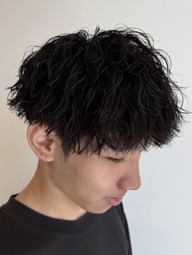 ビカムメンズヘアー 栄店(become men's hair) 縦落ちパーマ/ツイストスパイラル/名古屋/栄/メンズヘアカット