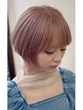 エメ(aimer) ブリーチカラー/ピンクベージュ/弘前市