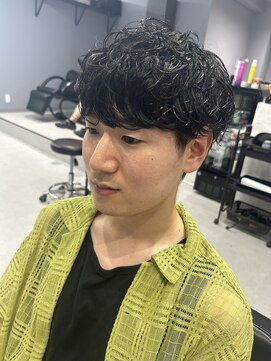 メンズ リコ(MEN'S RICO) シャドウパーマ緩めツイストスパイラルメンズマッシュ【大和】