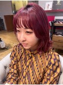 西梅田/ボブ/グレーベージュ/白髪ぼかし/ハイライト/ベージュ