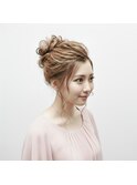 10分ヘアセット1200円！お団子
