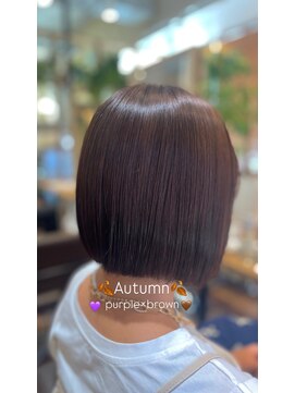 グッドネイバーズ 流山おおたかの森店(GOOD NEIGHBORS) 艶々パープルブラウンカラー