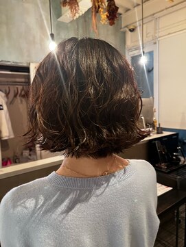 ビビ(vivi_) ボブナチュラルパーマ