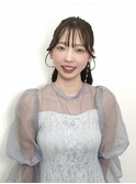 サロンワーク編。レストランでお食事会、お呼ばれヘア