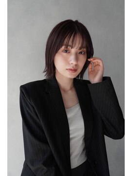 セーヌパス(CEINE PATH) 【中目黒】大人ショートボブ×透明感艶カラーイルミナカラー