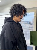 King Gnu常田風　スパイラルパーマ