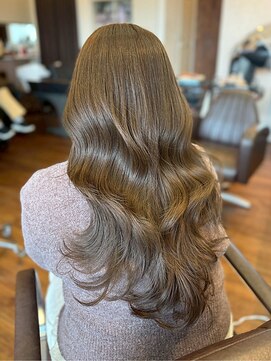 シェール(cher) 髪質改善/艶髪/ミルキーベージュ【cher西宮北口：MAYA】