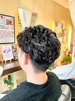 スギモト(Sugimoto)&nbsp;メンズ　2ブロックハードパーマ