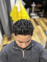 バーバーブロス(BAR BER bro's)&nbsp;極道パーマ/ニュアンスパーマ/浦安サーフカールメンズパーマ/