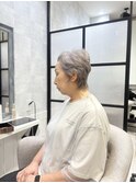 白髪ぼかし/脱白髪染め/脱白髪染めハイライト/透明感