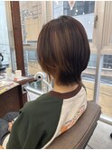 木村法子【マッシュウルフ×自然な縮毛矯正】