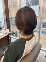 ヘアメイク デザート(HAIR MAKE DESART)&nbsp;木村法子【マッシュウルフ×自然な縮毛矯正】