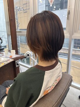 ヘアメイク デザート(HAIR MAKE DESART) 木村法子【マッシュウルフ×自然な縮毛矯正】